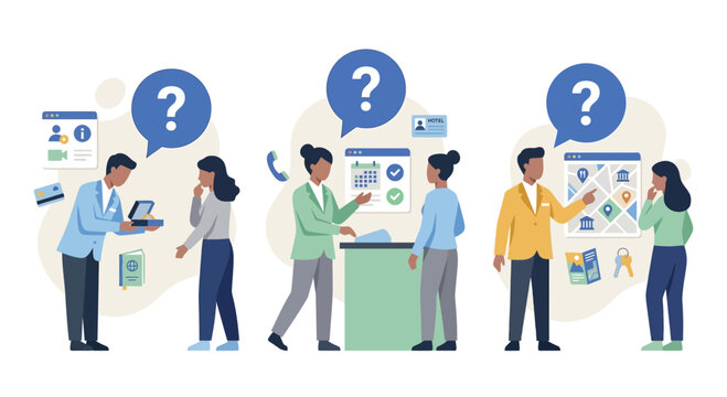 Business assistance and information, customer service, questions and solutions