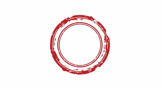 Red and white spiral rope coil on white background.