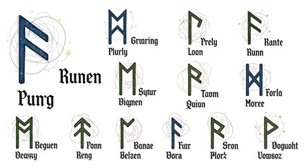 Vector illustration of various farm animal symbols and icons. © MASJAB
