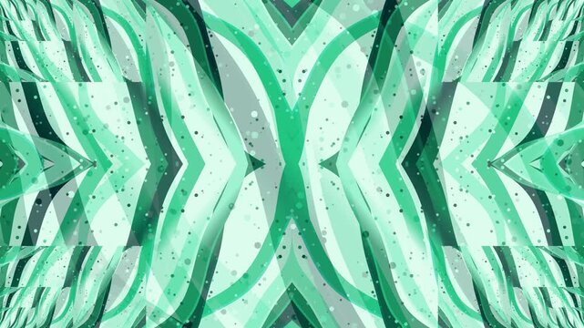 Abstract Green Pattern.
