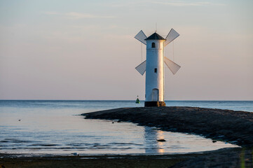 Stawa Mlyny - an iconic navigation mark and the official symbol of Swinoujscie, Poland © Tomasz Warszewski