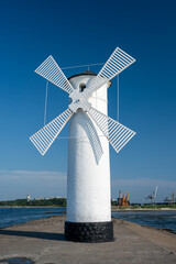 Stawa Mlyny - an iconic navigation mark and the official symbol of Swinoujscie, Poland © Tomasz Warszewski