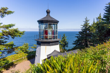 Cape Meares Lighthouse Tillamook, Oregon © James Phelps JR