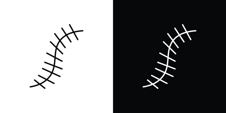 Scar icon line drawings pack