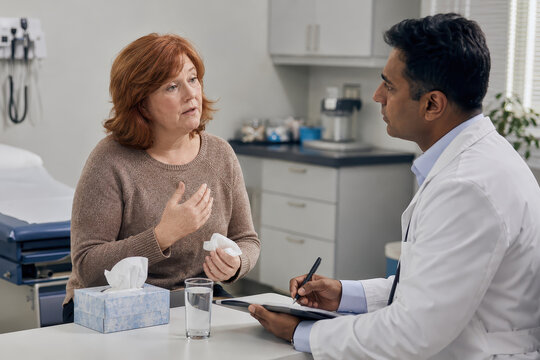 Chronic Bronchitis Consultation in Clinic