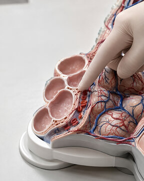 Respiratory Membrane Diffusion Model