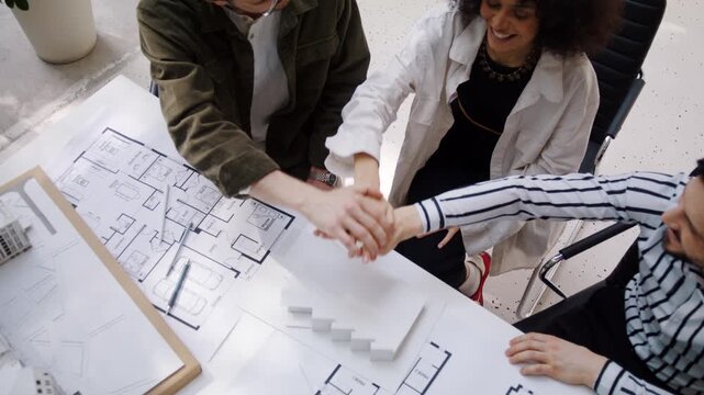 Multiracial designers team joins hands over building model