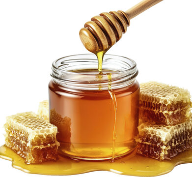 miel, alimento, bombones, cazos, aislada, liquida, batuta, salubre, nativo, blanco, organica, ingrediente, amarilla, abeja, bajar, dorada, cuchara, madera, botes, postre, delicioso, close-up, pote, nu