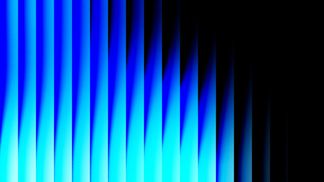 Abstract background with vertical blue gradient stripes, modern geometric pattern, dynamic light effect, minimalist design, digital art wallpaper, sleek texture, vibrant color transition, high contras