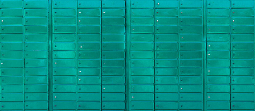 Green locker units providing storage and organization system