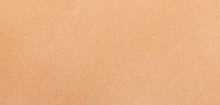 Natural brown cardboard paper texture background surface