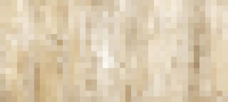 Abstract pixel pattern background beige brown grid