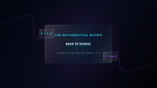 Animated of The Mathematical Matrix