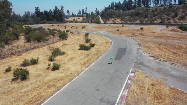 longboard en pista vizcachas Clip 09