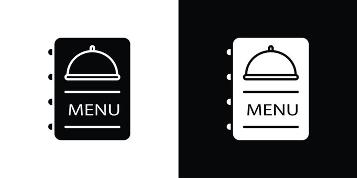 Menu icon outline pictogram pack
