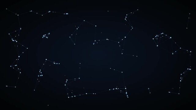 Abstract cyber plexus network of glowing lines and connected dots, symbolizing futuristic neural communication and advanced AI data infrastructure