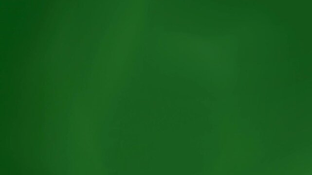 Abstract green background with subtle light waves and smooth movement