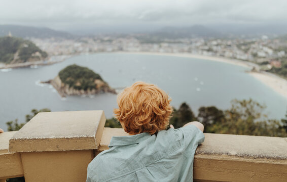 Child at San Sebastian Overlook