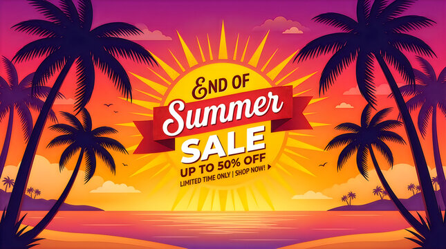 End of summer sale up to 50 off