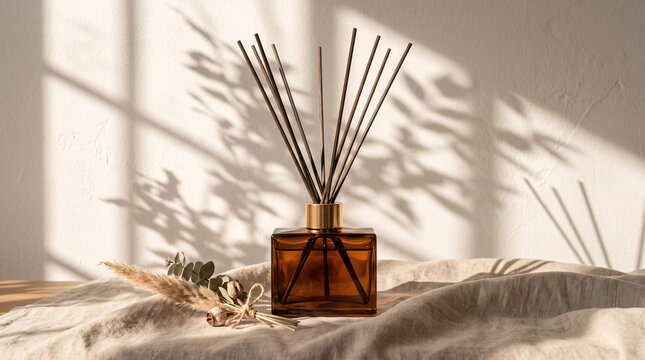 Diffuseur de Parfum avec B&acirc;tonnets dans une Ambiance Zen
