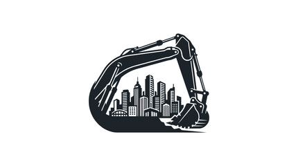 Excavator Machine Heavy Industry Equipment. © imam