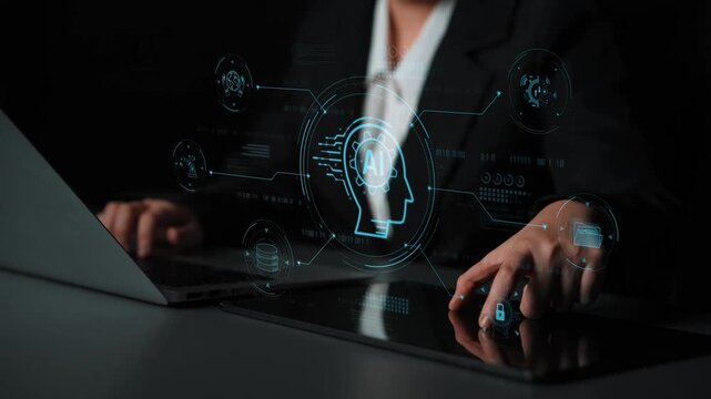 AI security and data ecosystem integrate ai, data, and security into one connected system for automation, protection, and efficient digital processes Marrow