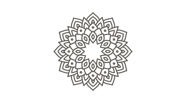 Intricate Mandala Design Pattern Artwork.