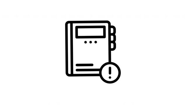 regulation minimalist stroke animation