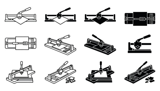 Manual Tile Cutter for Ceramic, Porcelain and Floor Tile Cutting Equipment
