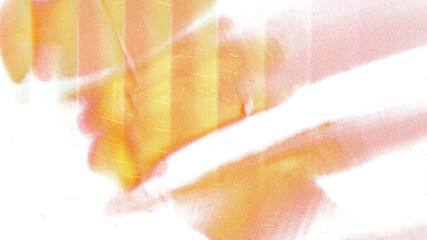 Obraz premium Orange gradient film burn light leak overlay on transparent background. Abstract leaf leak with warm color for filter photo. vintage film effects. light leak edit your images.