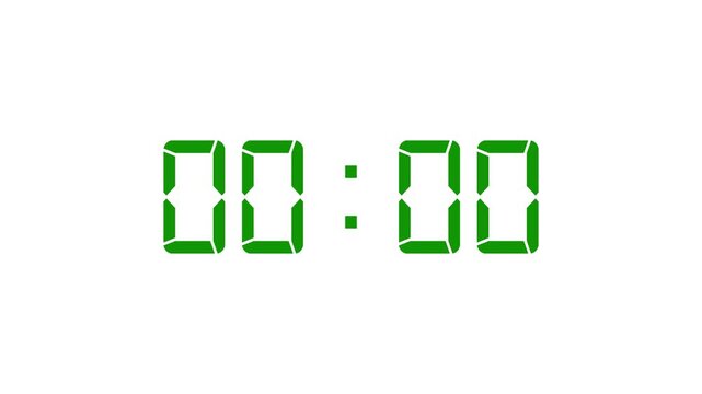 five seconds countdown timer animation.from 0 to 5 seconds on transparent background, 5 sec circle countdown timer with alpha channel, 5 second countdown timer animation in 4k