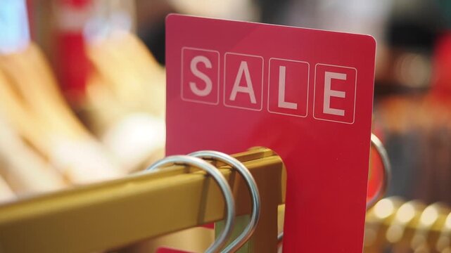 Shop for discounts at local store during sale event