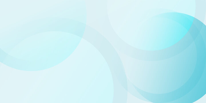 Abstract banner background. Simple blue circle shape design. Suit for brochure, business, poster, cover, flyer, booklet, website, corporate. Vector illustration