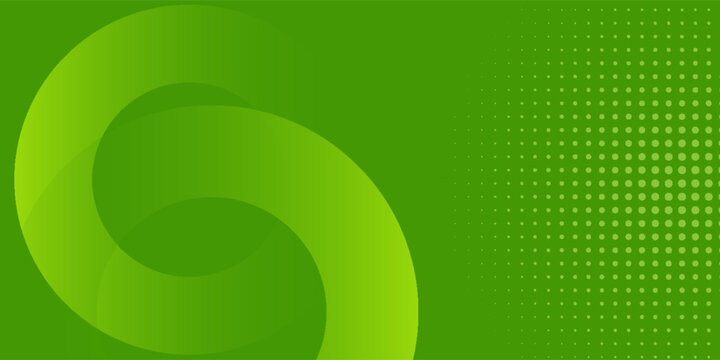 Premium green backgrounds. abstract 3d circle vector