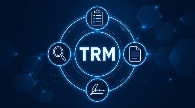 TRM acronym. Technology Reference Model provides a framework for understanding technology components and their interrelationships. 