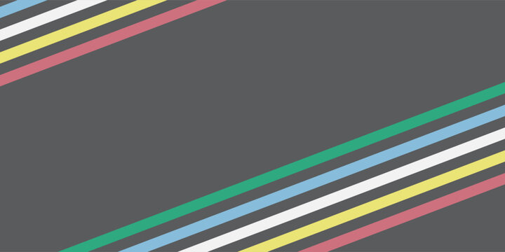 Disability pride flag. Color stripes representing a form of impairment