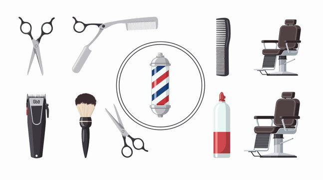 barber shop tools and equipment