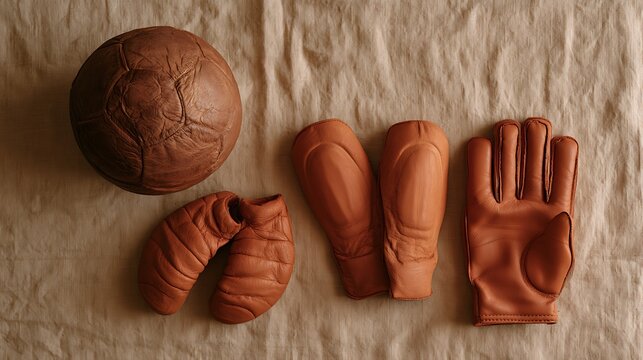 clay model of human organs and hand on fabric background
