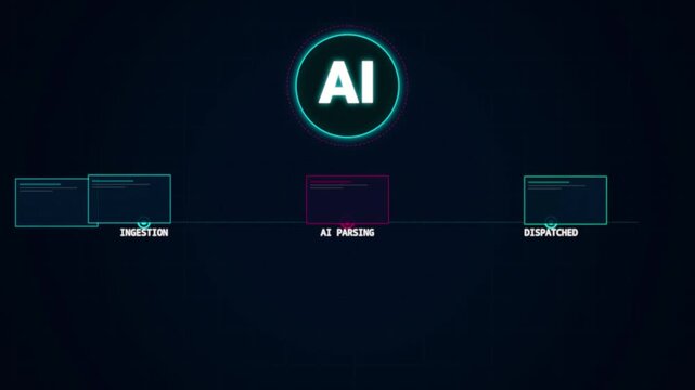 Automation workflow management enterprise intelligence data verification ai tracking processing integration system pipeline digital dashboard parsing ingestion dispatch approval checkpoint metric