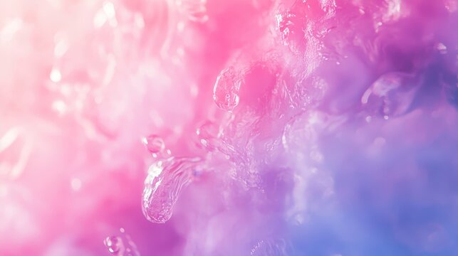 Soft pastel fluid dynamics with detailed textures and vibrant color gradients, an abstract visualization.