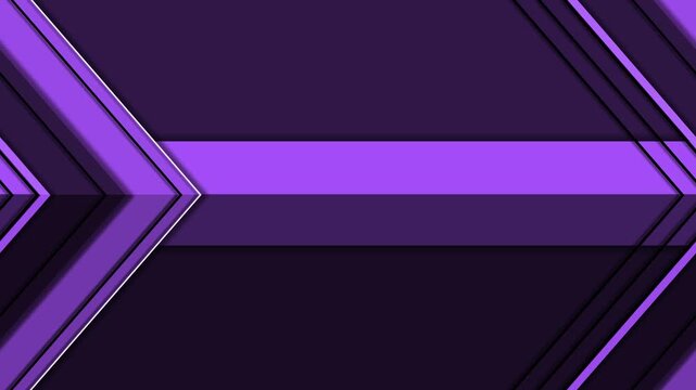 Abstract geometric design with layered chevrons and horizontal stripes background animation