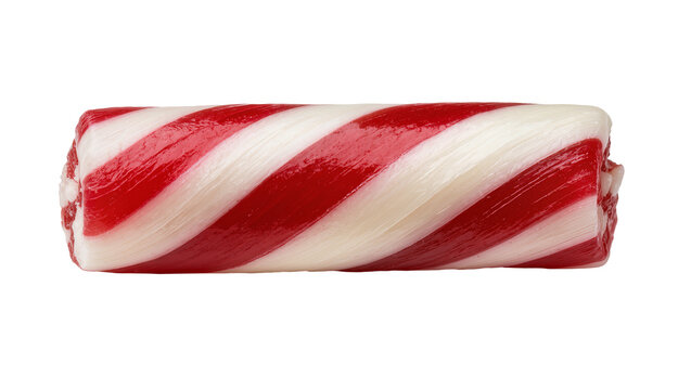 Red and white striped hard candy stick