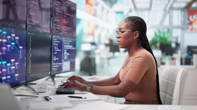 Software Engineer Coding Secure Data
