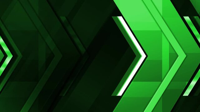Abstract geometric background with layered chevron arrows modern futuristic tech style animation