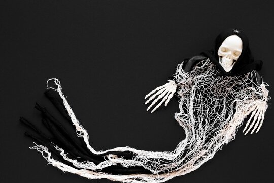 Halloween Cobweb Frame Background