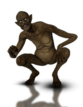 3D demonic creature
