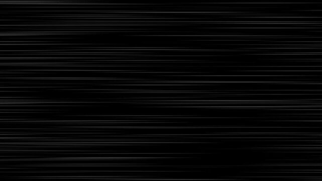 Speed line background animation in comic lines