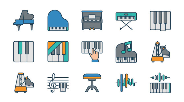 Minimal editable stroke line icon set featuring a single paw solid v1 for creative design projects