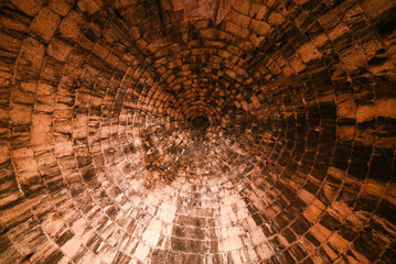 Treasury of Atreus dome vaulting in Mycenae © Iván Moreno
