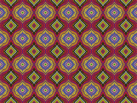 Culture, Old art retro fashion Indian and Middle East pattern fashion. wrapping, art, line, lines, cloth, classic, folk, design, luxury, floral, wave, draw, deco, ikat, geometry, graphic, backgrounds